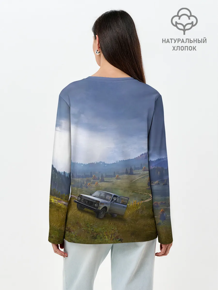 Лонгслив женский. Хлопок / DayZ | ДэйЗи