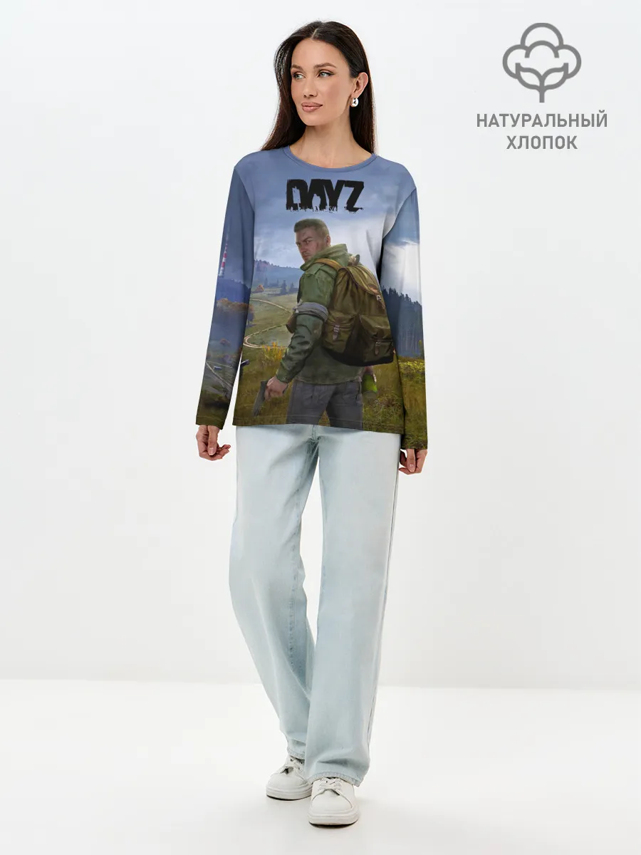 Лонгслив женский. Хлопок / DayZ | ДэйЗи
