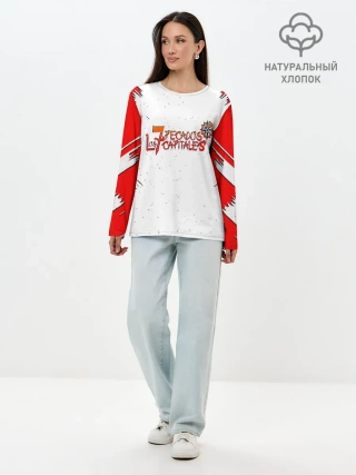 Лонгслив женский. Хлопок / Nanatsu no Taizai lines