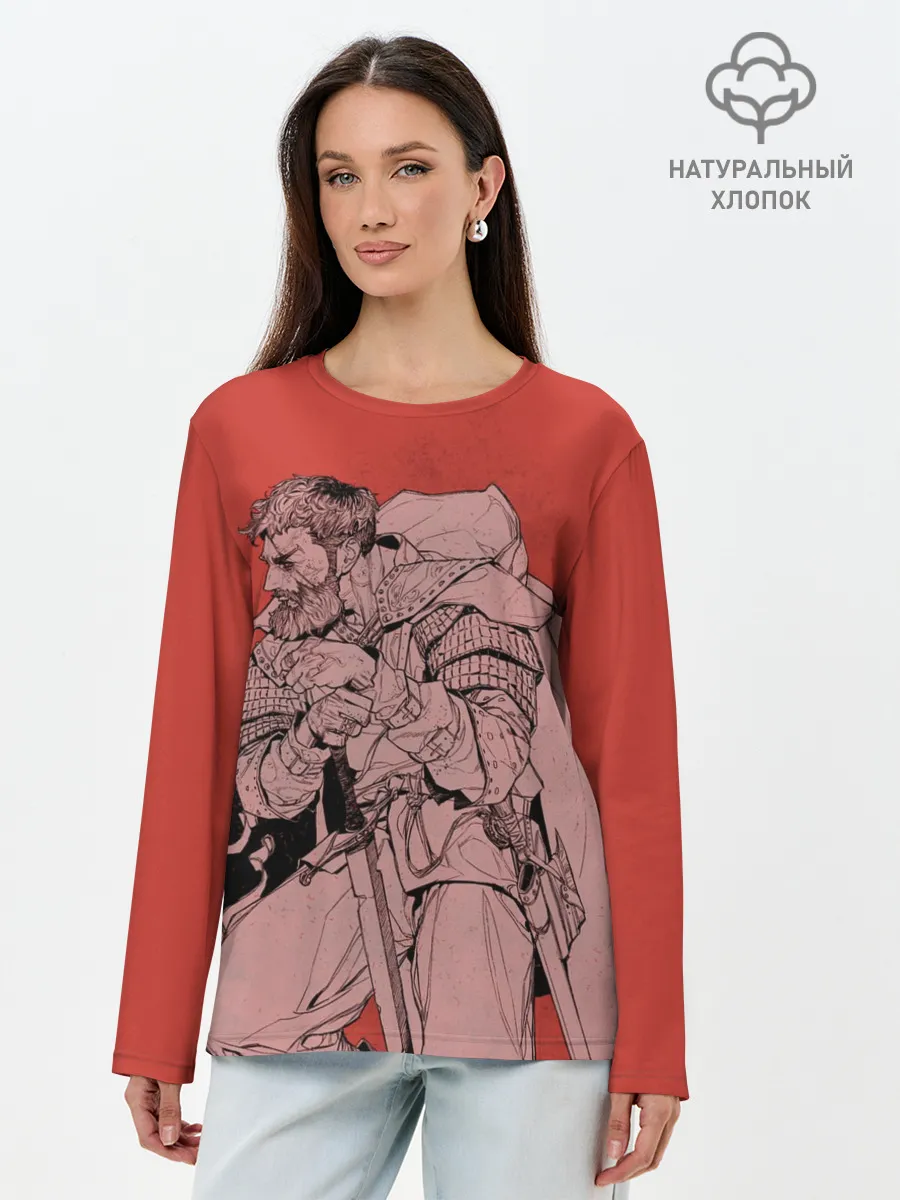 Лонгслив женский. Хлопок / Viking