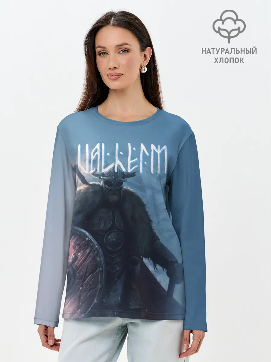 Лонгслив женский. Хлопок / Valheim