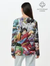 Лонгслив женский. Хлопок / One Piece стикербомбинг