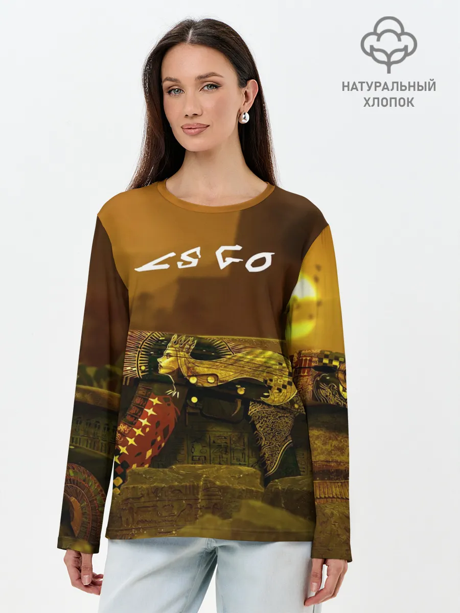 Лонгслив женский. Хлопок / The Empress CSGO