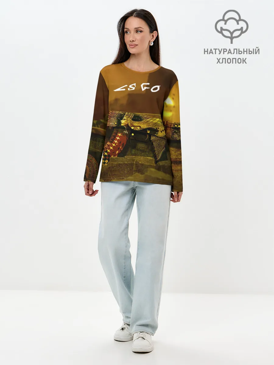 Лонгслив женский. Хлопок / The Empress CSGO