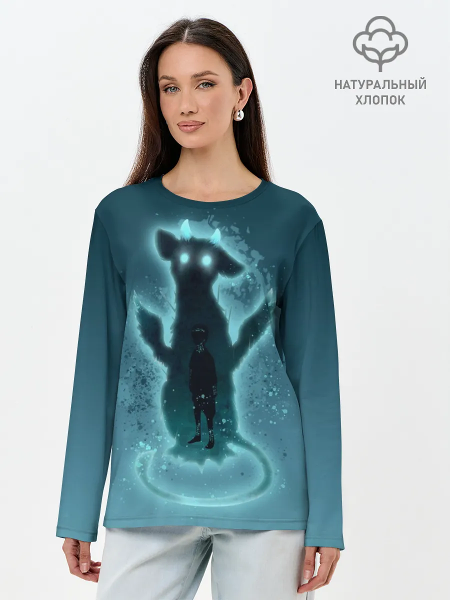 Лонгслив женский. Хлопок / последний хранитель