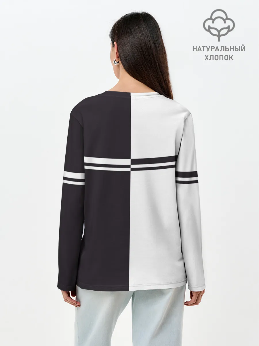 Лонгслив женский. Хлопок / Twerk hard