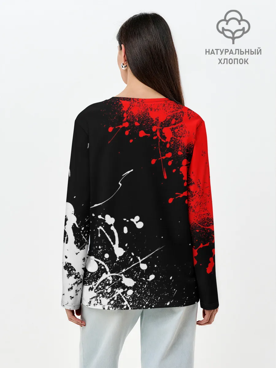 Лонгслив женский. Хлопок / Five Finger Death Punch [8]