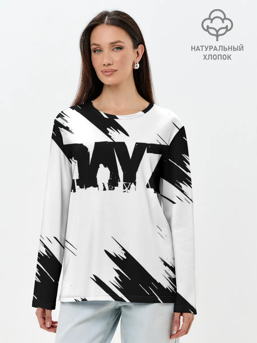 Лонгслив женский. Хлопок / Dayz