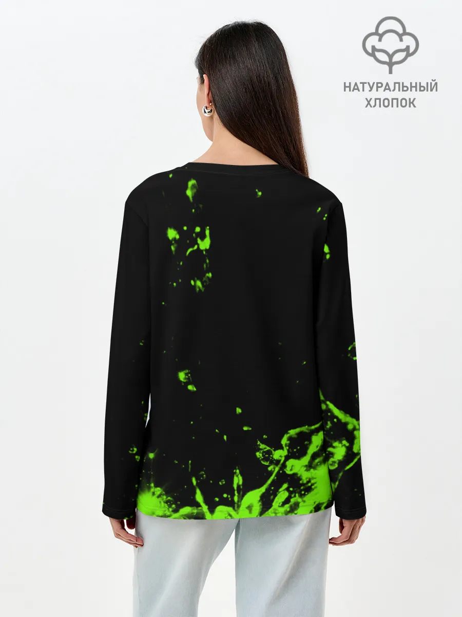 Лонгслив женский. Хлопок / Dayz