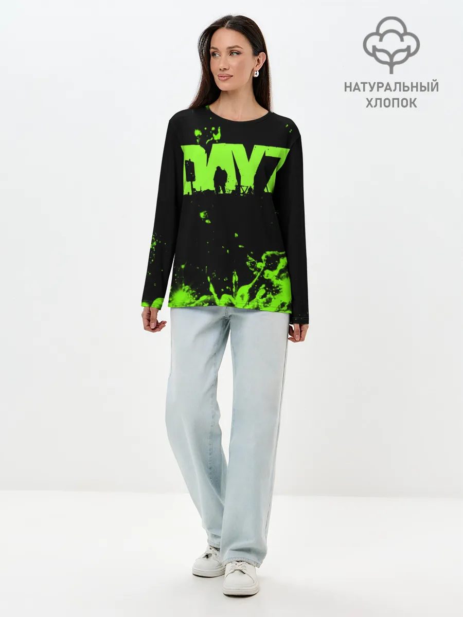 Лонгслив женский. Хлопок / Dayz