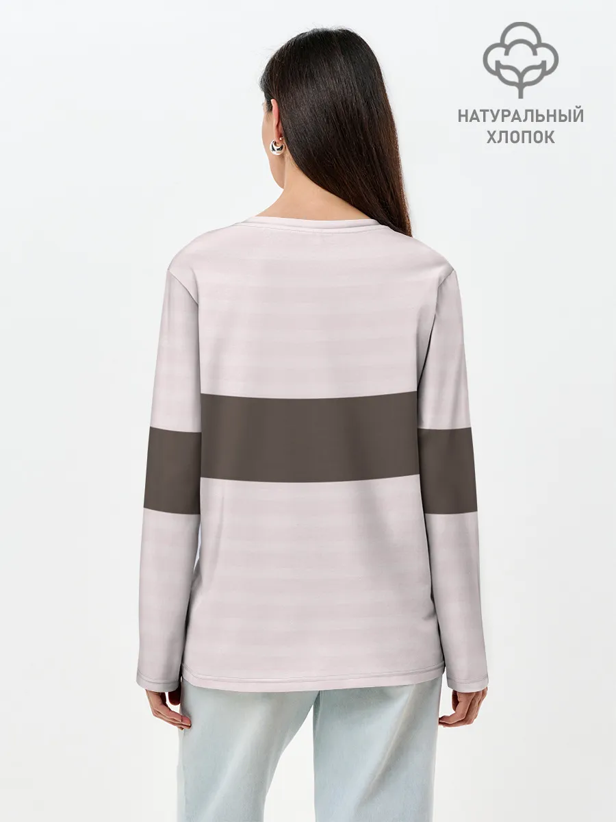 Лонгслив женский. Хлопок / Сакура | Sakura