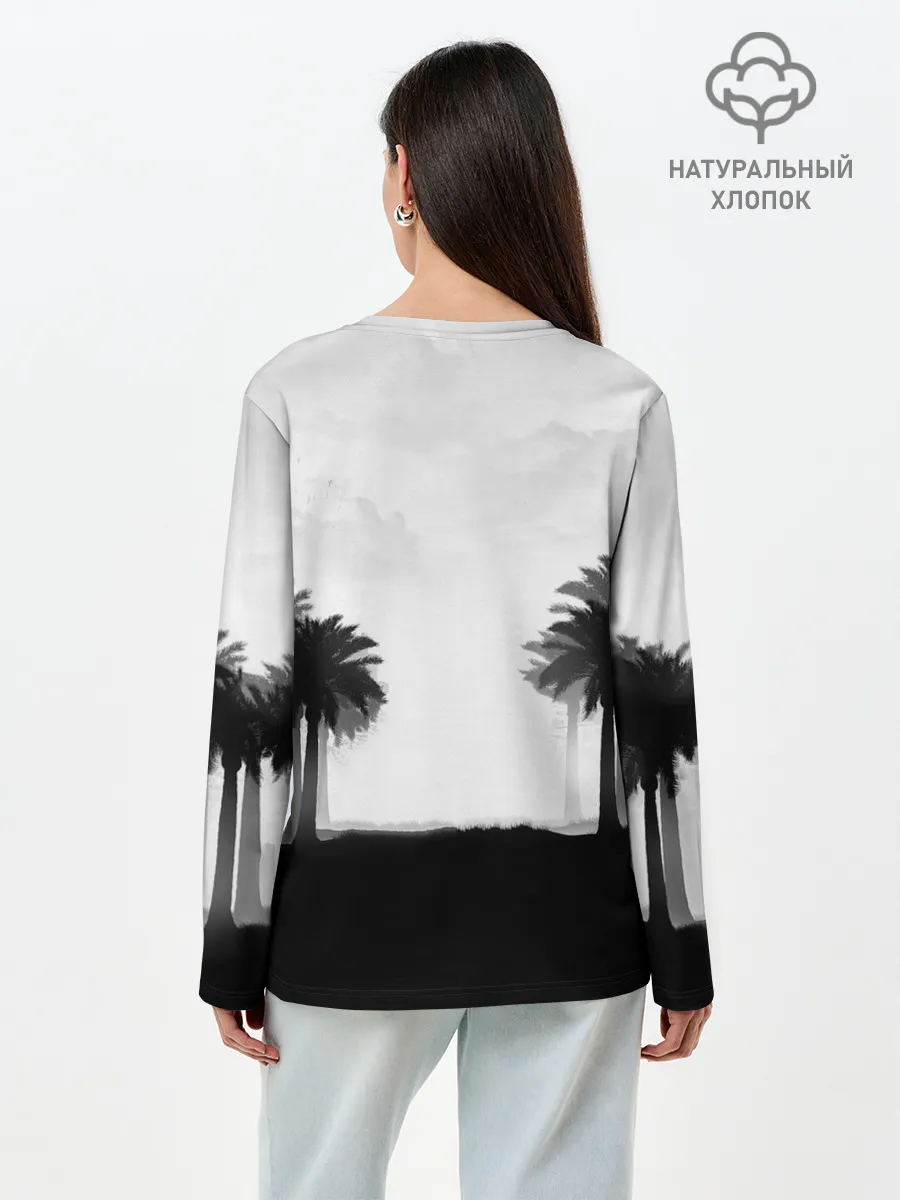 Лонгслив женский. Хлопок / Im rich. im miserable. GTA 5