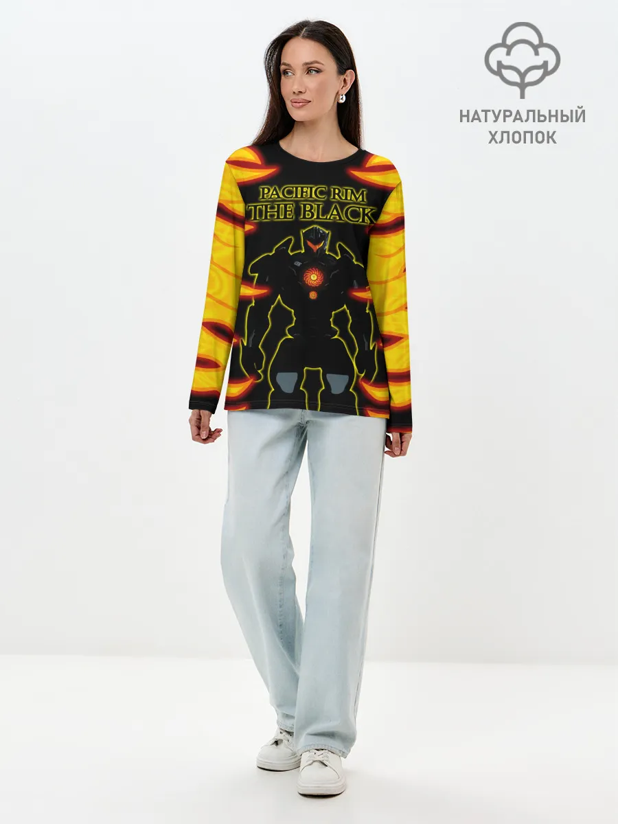 Лонгслив женский. Хлопок / Тихоокеанский рубеж