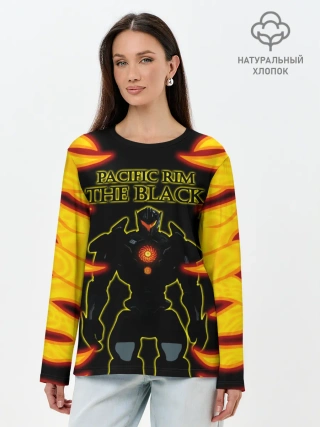 Лонгслив женский. Хлопок / Тихоокеанский рубеж