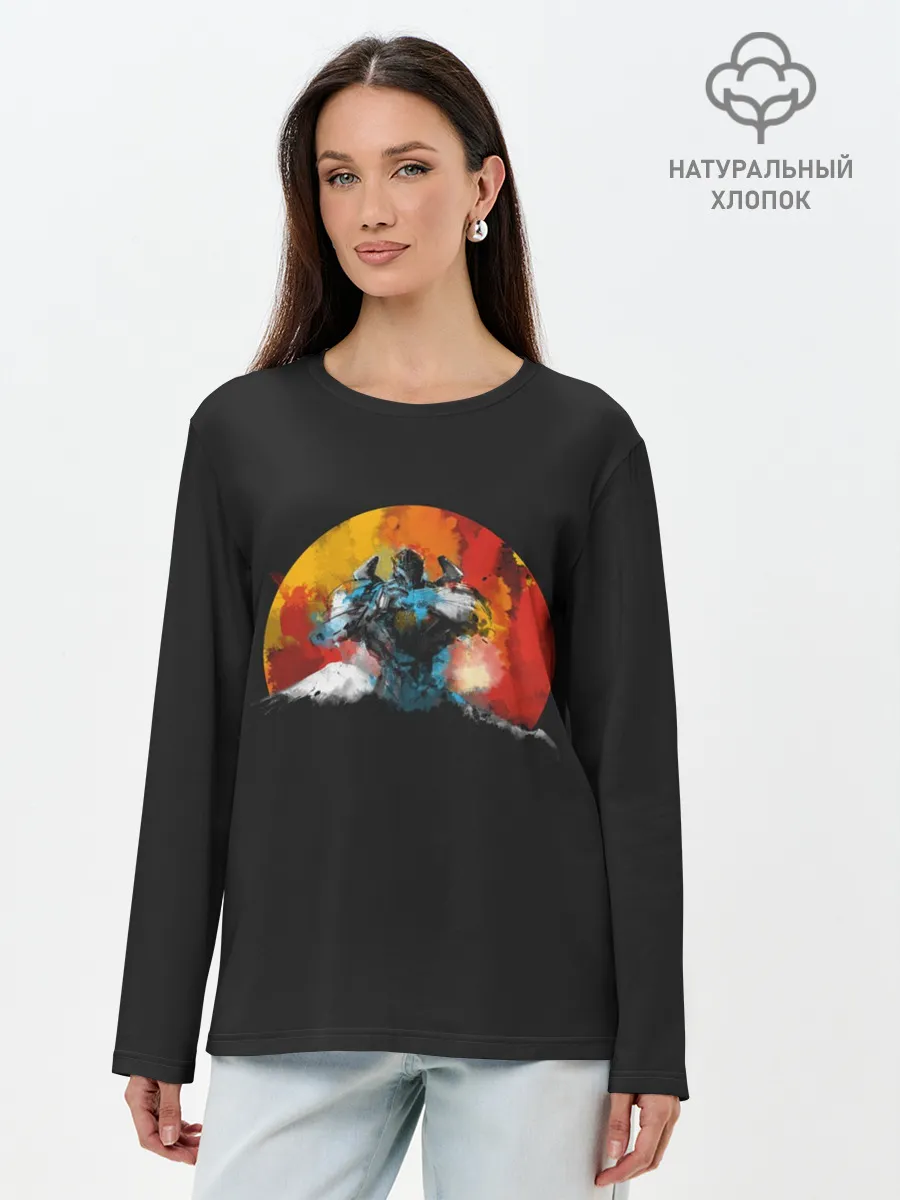 Лонгслив женский. Хлопок / Pacific Rim
