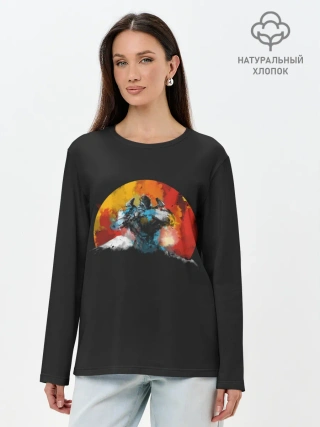 Лонгслив женский. Хлопок / Pacific Rim