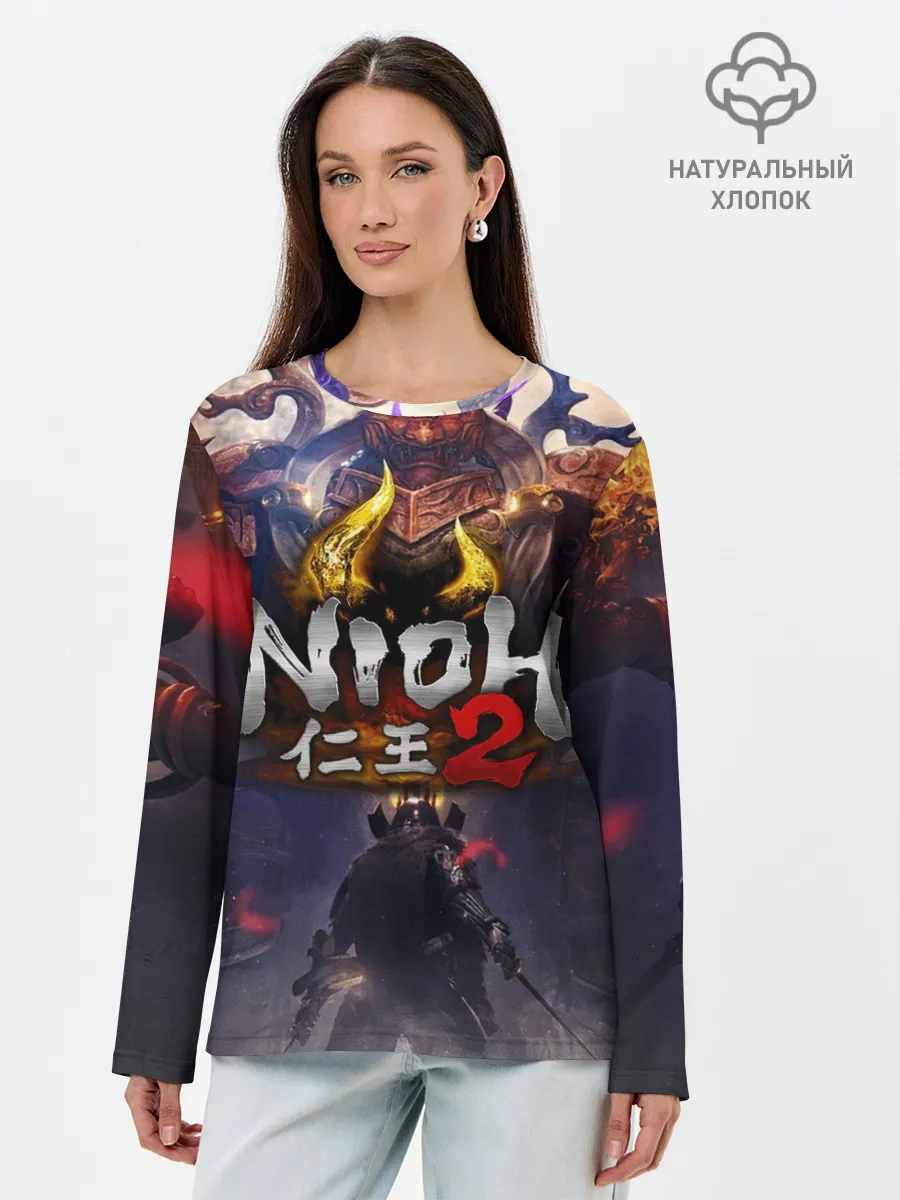 Лонгслив женский. Хлопок / NIOH 2