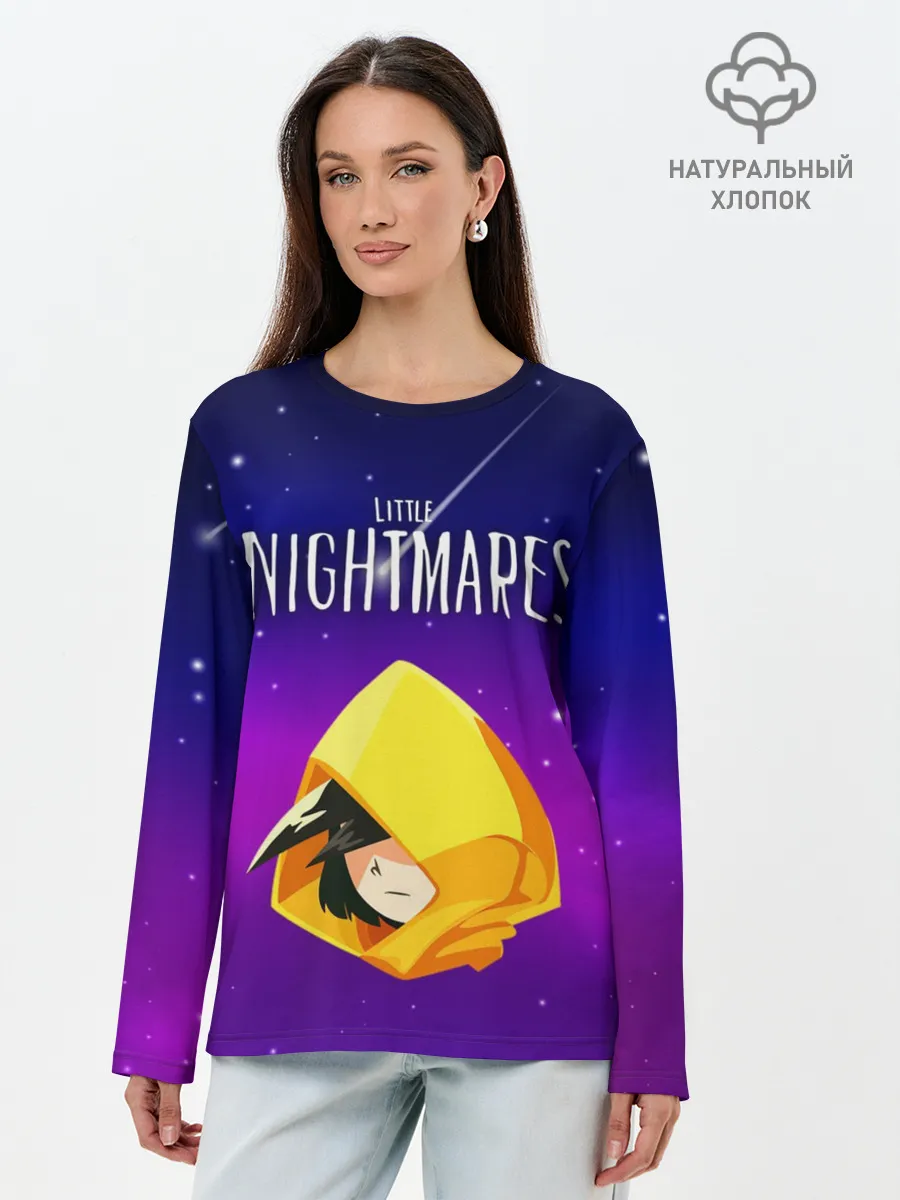 Лонгслив женский. Хлопок / LITTLE NIGHTMARES
