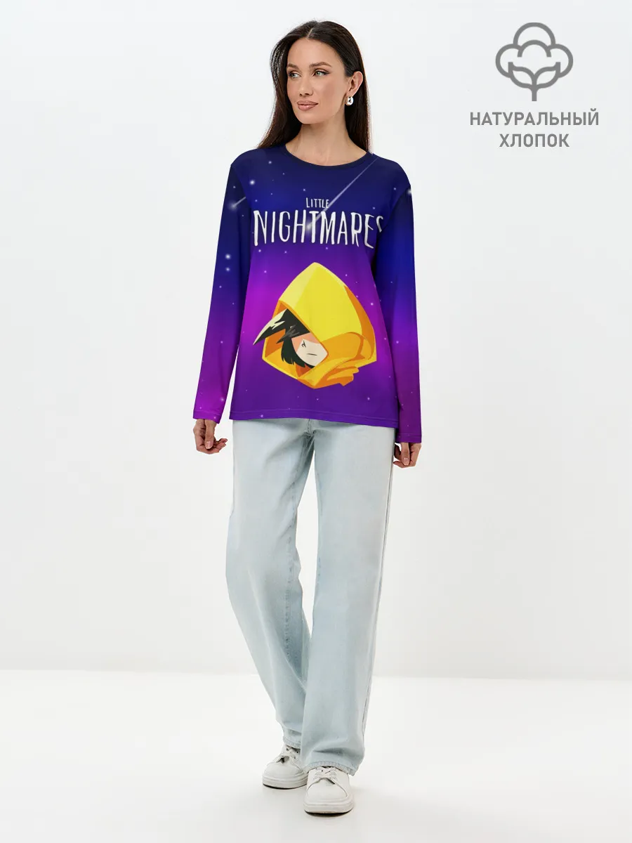 Лонгслив женский. Хлопок / LITTLE NIGHTMARES