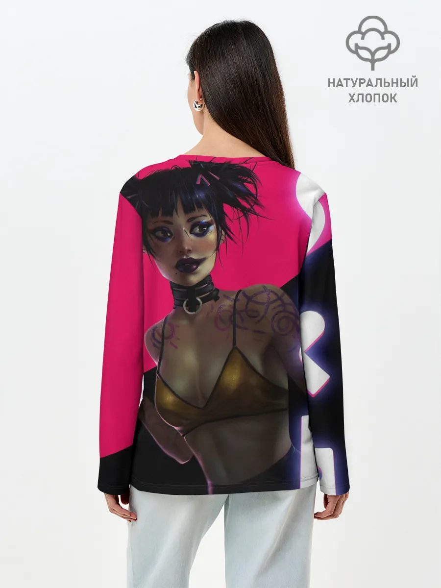 Лонгслив женский. Хлопок / The Witness