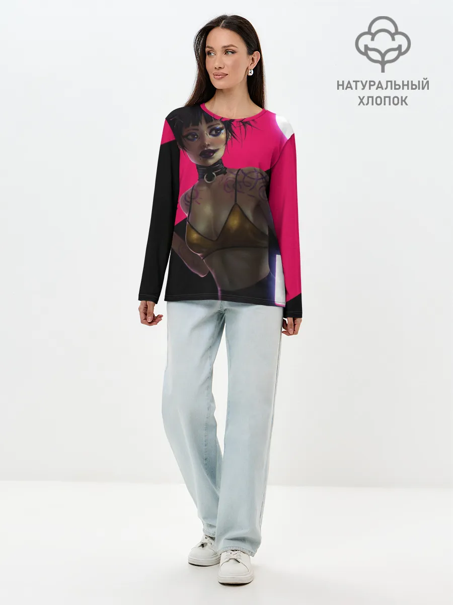 Лонгслив женский. Хлопок / The Witness