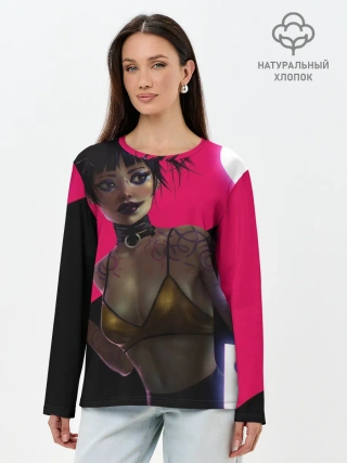 Лонгслив женский. Хлопок / The Witness