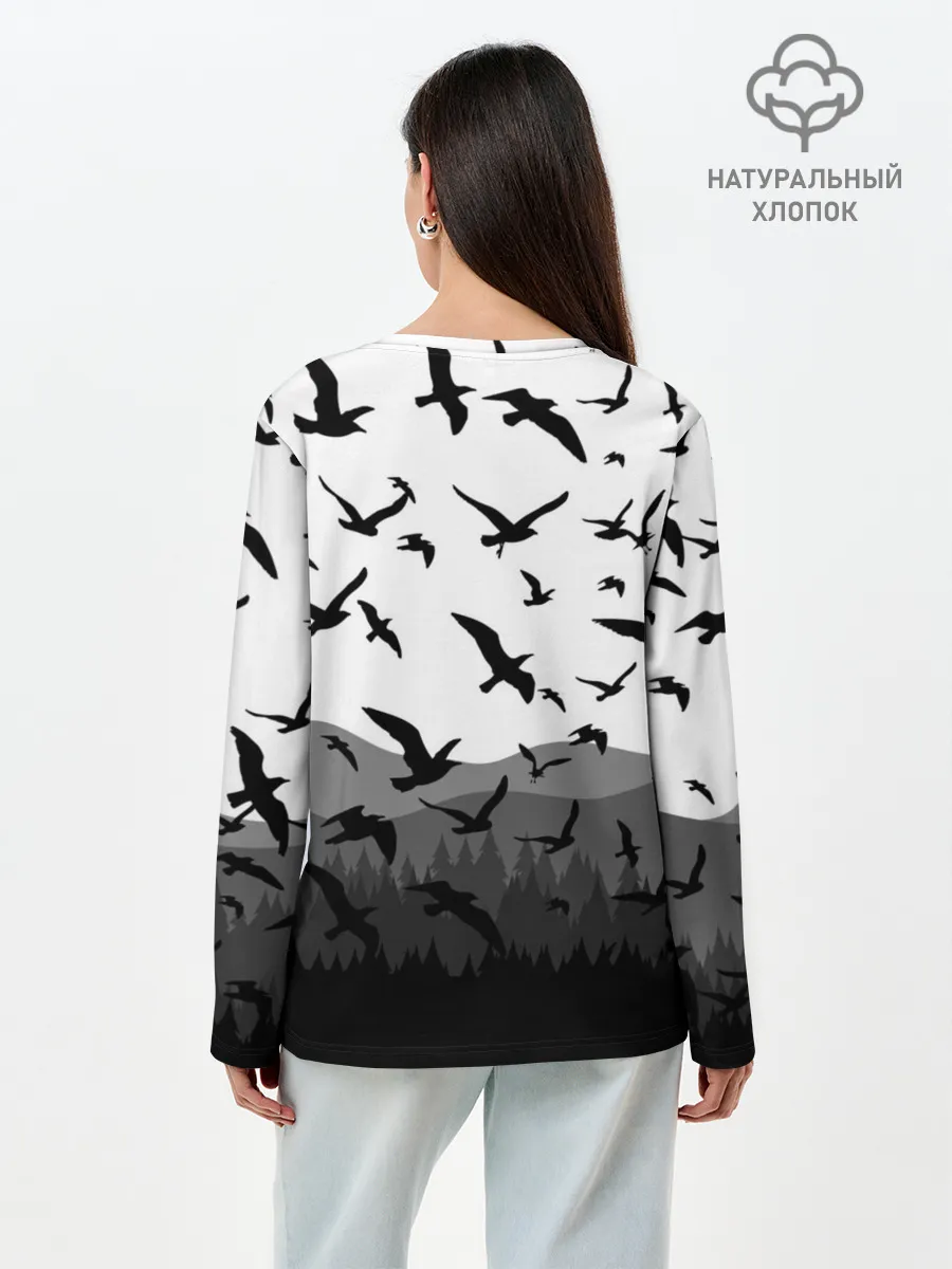 Лонгслив женский. Хлопок / DAYZ