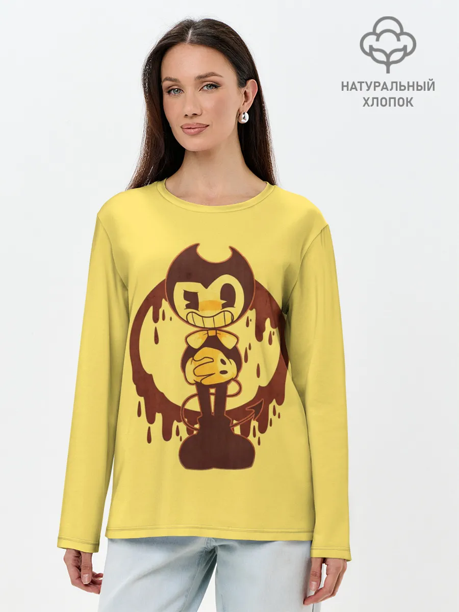 Лонгслив женский. Хлопок / BENDY - БЕНДИ