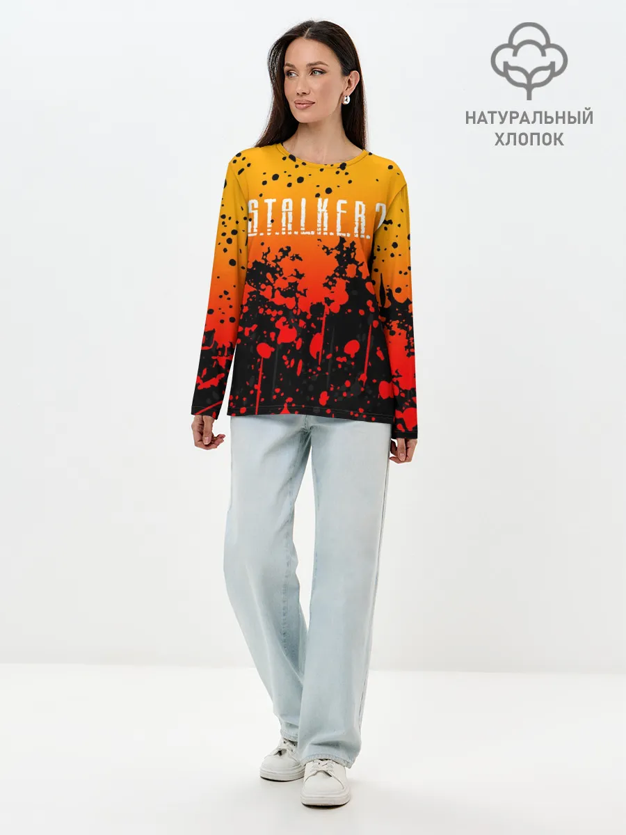 Лонгслив женский. Хлопок / STALKER 2