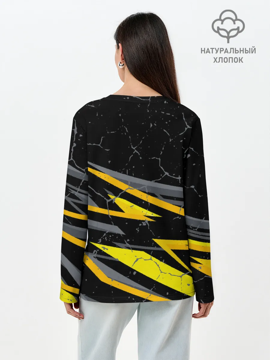 Лонгслив женский. Хлопок / Hot Wheels