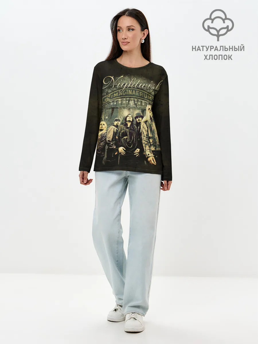 Лонгслив женский. Хлопок / NIGHTWISH