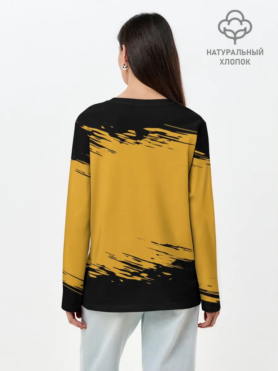 Лонгслив женский. Хлопок / Канеки Кен