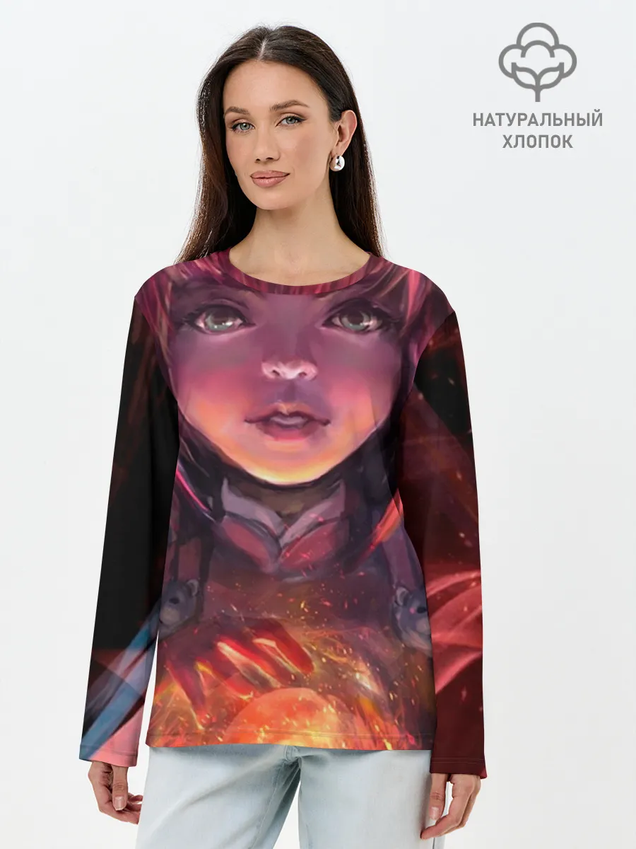 Лонгслив женский. Хлопок / ENNIE