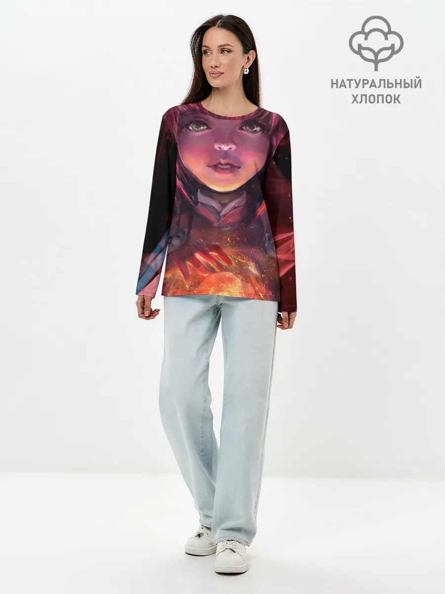 Лонгслив женский. Хлопок / ENNIE