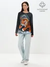 Лонгслив женский. Хлопок / АМУРСКИЙ ТИГР