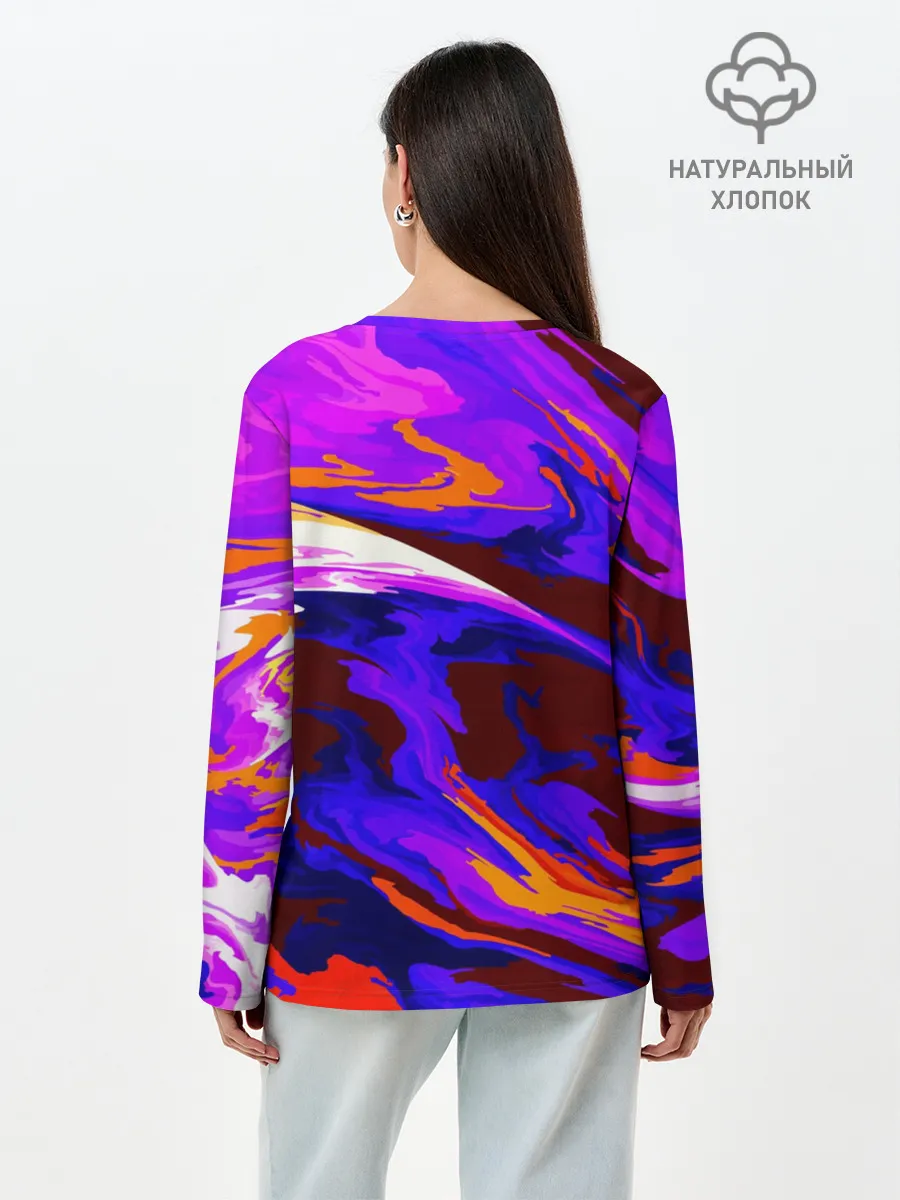 Лонгслив женский. Хлопок / Шаман Кинг | Анна