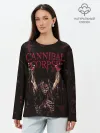 Лонгслив женский. Хлопок / Cannibal Corpse | Skeleton