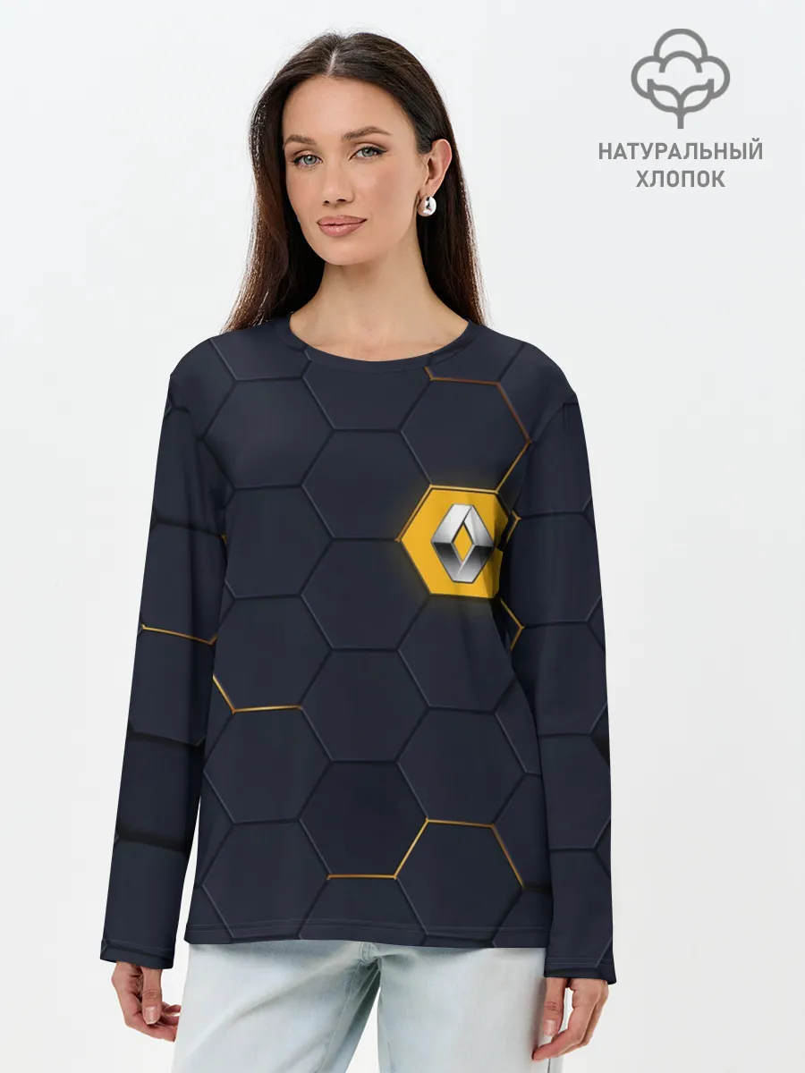 Лонгслив женский. Хлопок / Renault