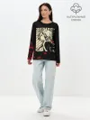 Лонгслив женский. Хлопок / Сузуя Токийский гуль