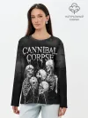 Лонгслив женский. Хлопок / Cannibal Corpse