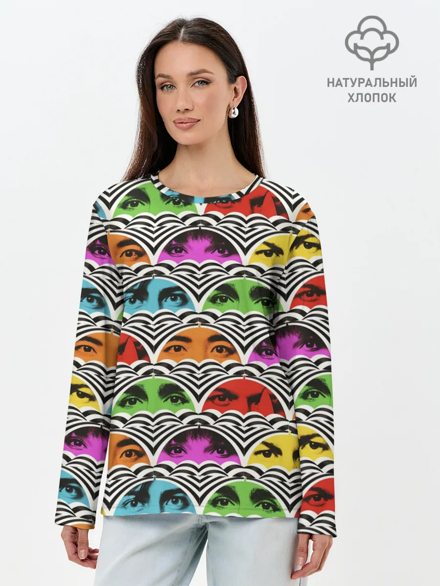 Лонгслив женский. Хлопок / АКАДЕМИЯ АМБРЕЛЛА