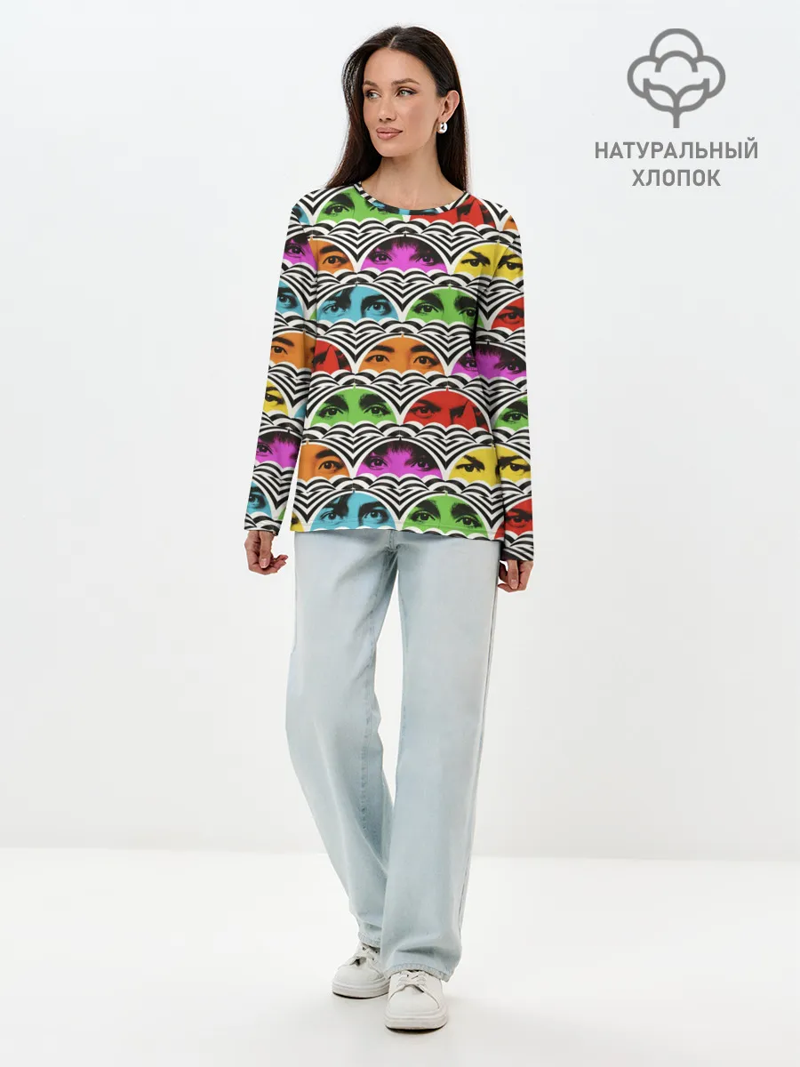 Лонгслив женский. Хлопок / АКАДЕМИЯ АМБРЕЛЛА