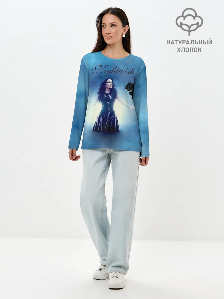 Лонгслив женский. Хлопок / Nightwish