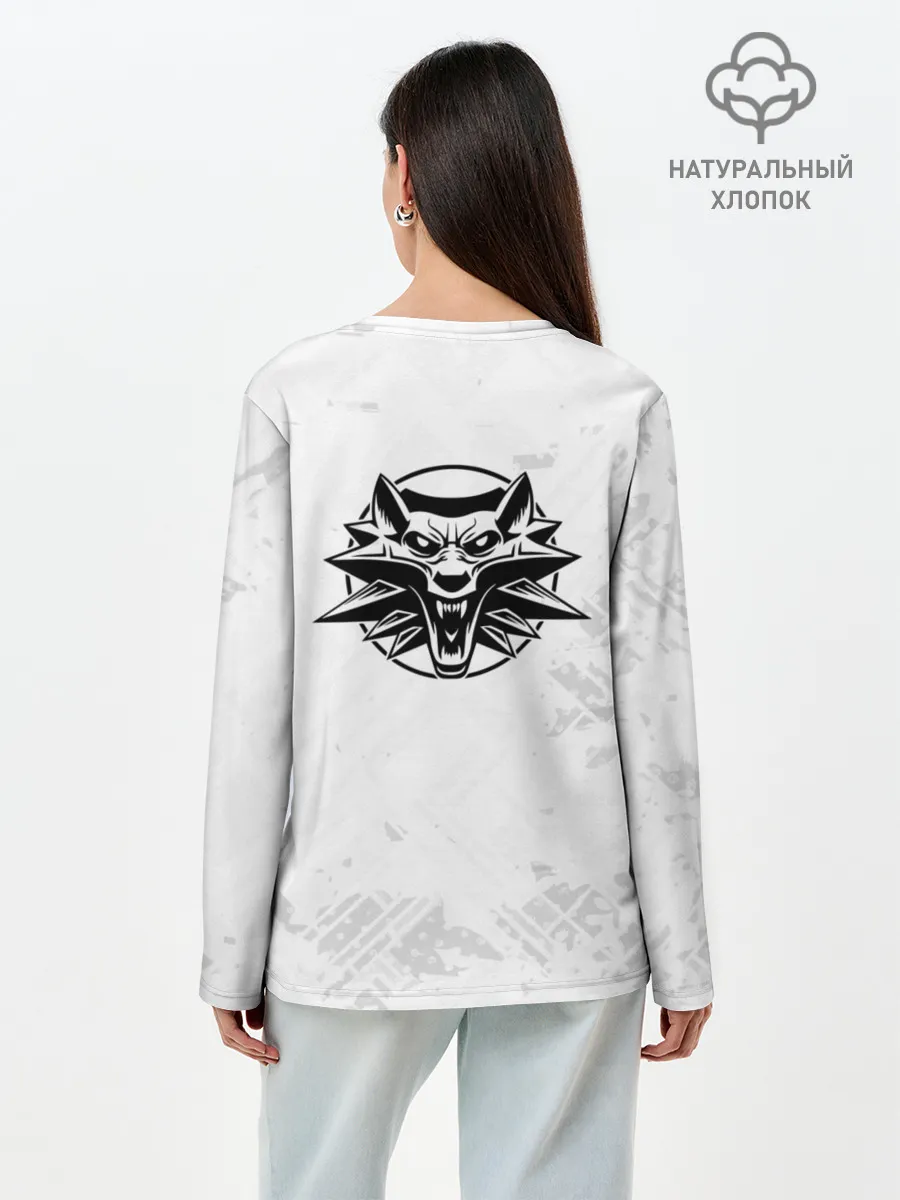 Лонгслив женский. Хлопок / The Witcher 3 / Ведьмак 3