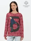 Лонгслив женский. Хлопок / FIVE FIVE FIVE