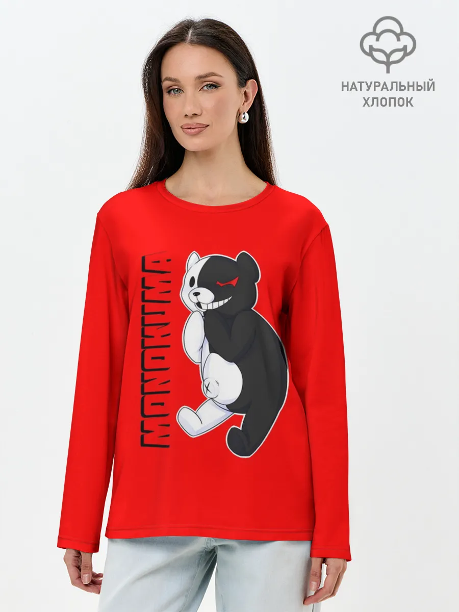 Лонгслив женский. Хлопок / МОНОКУМА