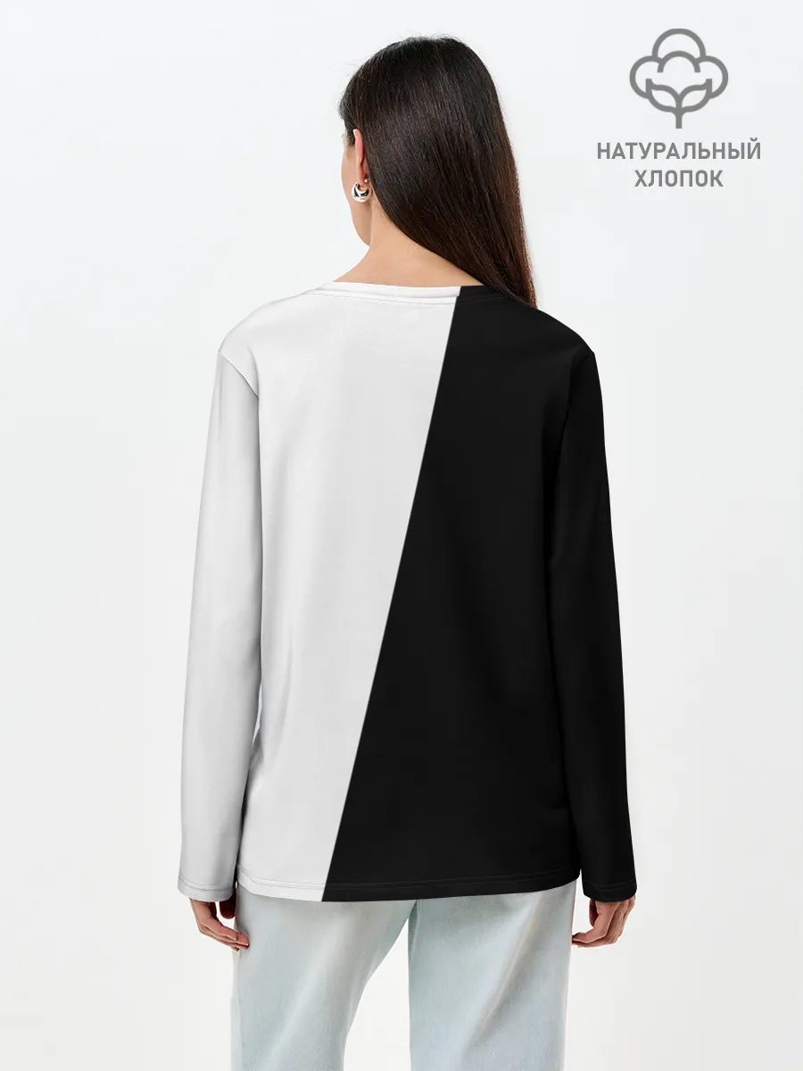 Лонгслив женский. Хлопок / МОНОКУМА