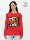 Лонгслив женский. Хлопок / BANG