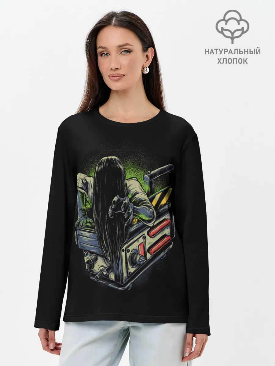 Лонгслив женский. Хлопок / Звонок