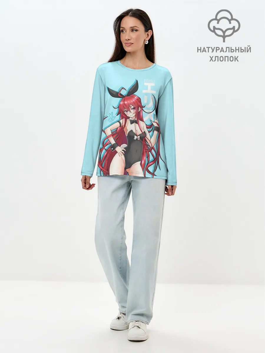 Лонгслив женский. Хлопок / Erisu